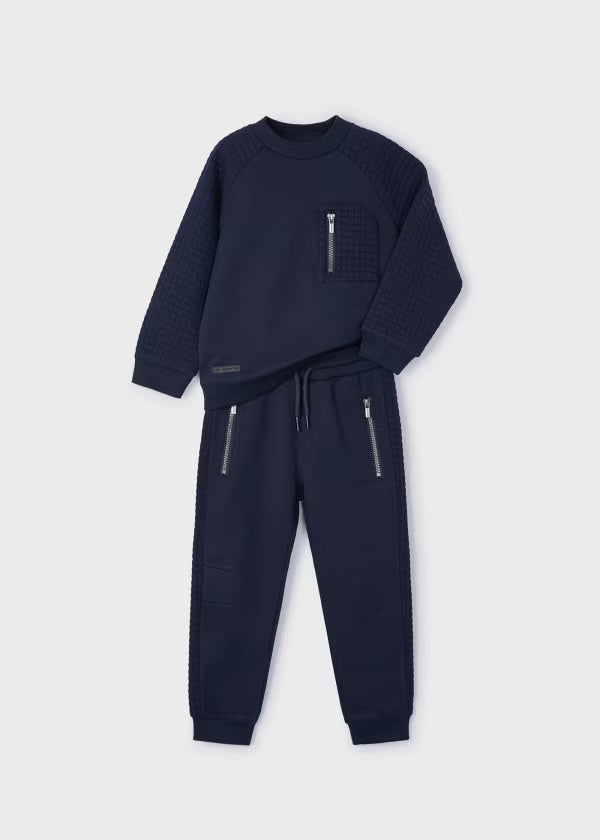 Mayoral 2 Piece Zip Detail Tracksuit Set