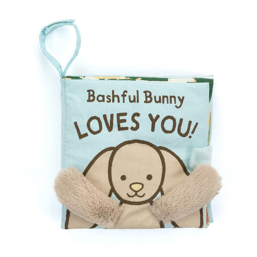 Jellycat book Bashful Bunny loves you