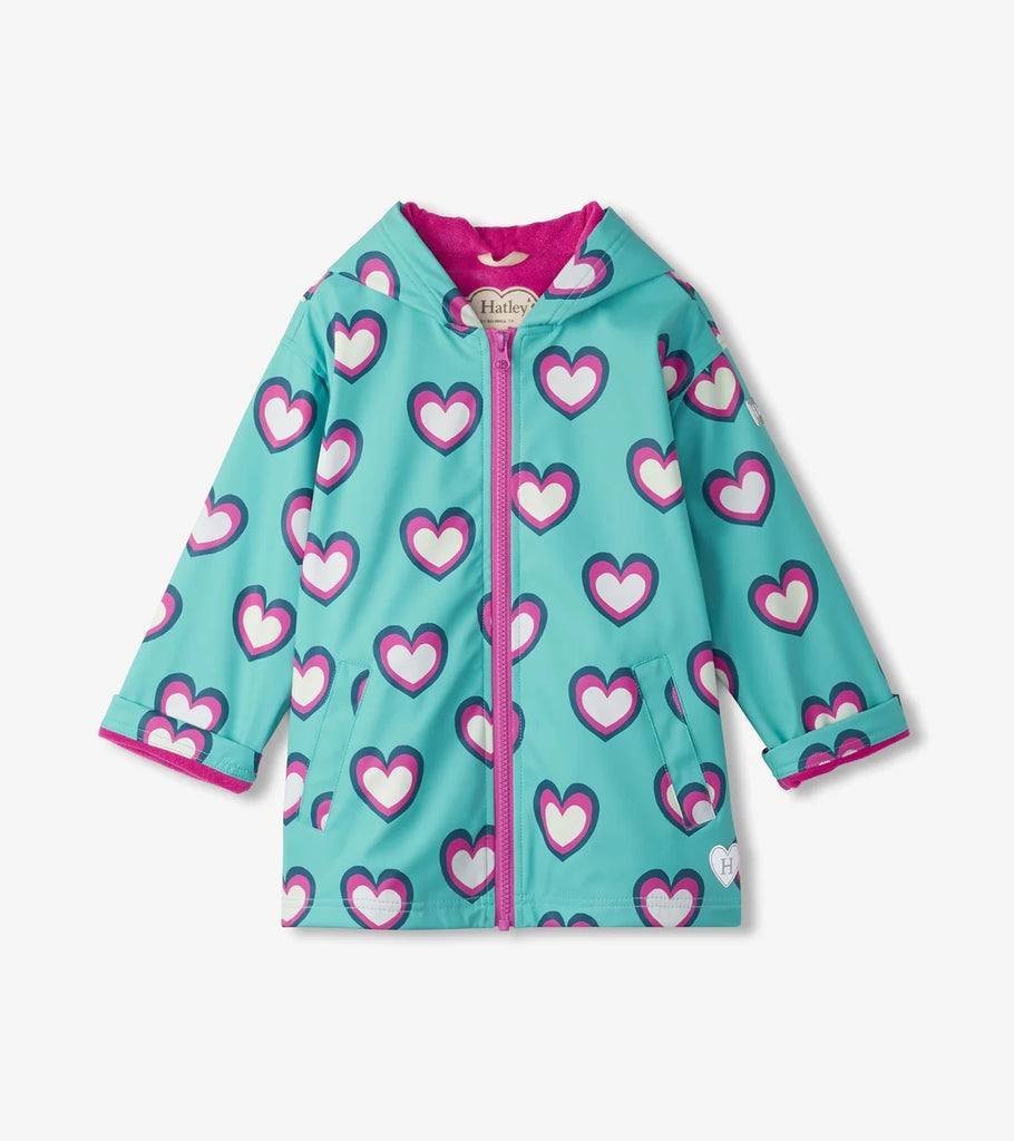 Hatley Hearts Raincoat