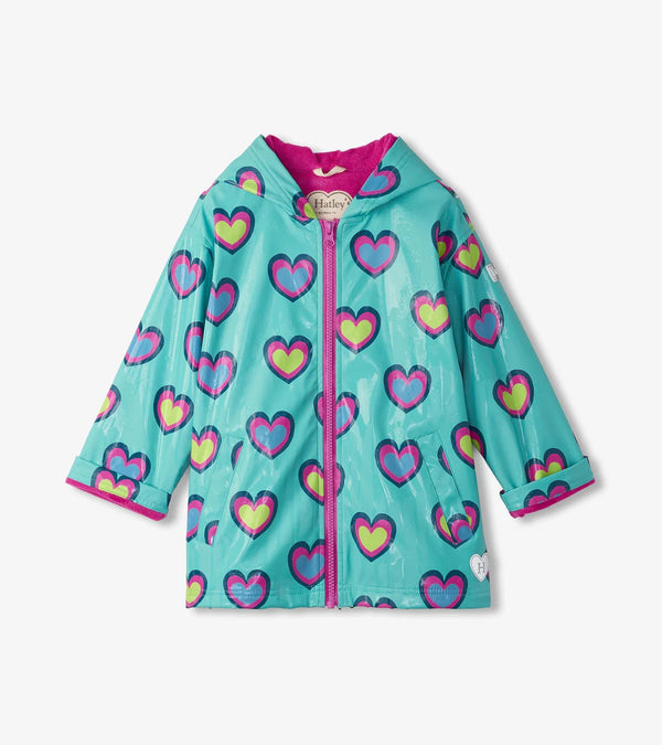 Hatley Hearts Raincoat