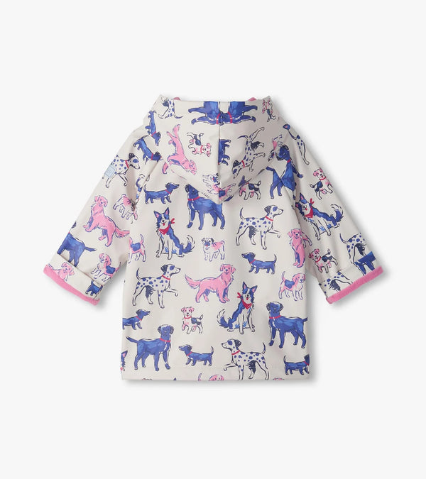 Hatley Girls Little Pups Raincoat 12months-6years