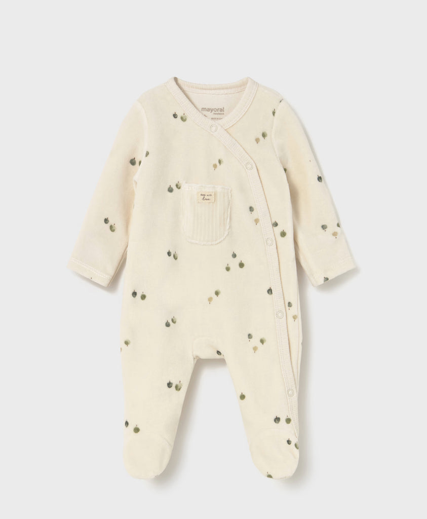 Mayoral Velour Babygrow 2729