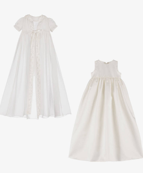 Sarah Louise Ivory Gown & Bonnet