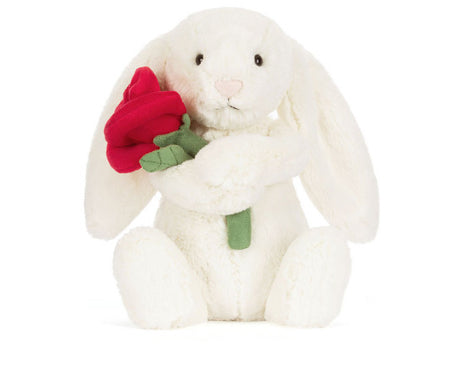 Phone To Shop 0646631146 Jellycat Cream Bunny With Rose