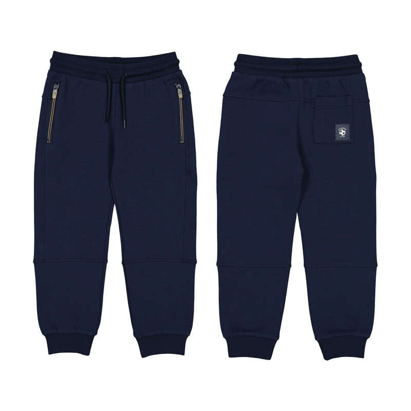 Mayoral Boys pants with zippers in navy 3583