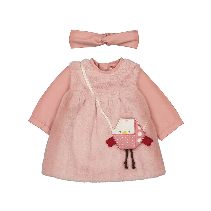 Mayoral Girls peach dress