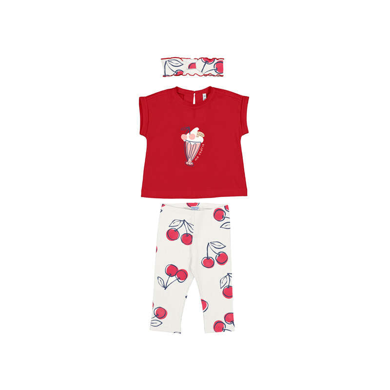 Mayoral girls leggings and headband set 1750