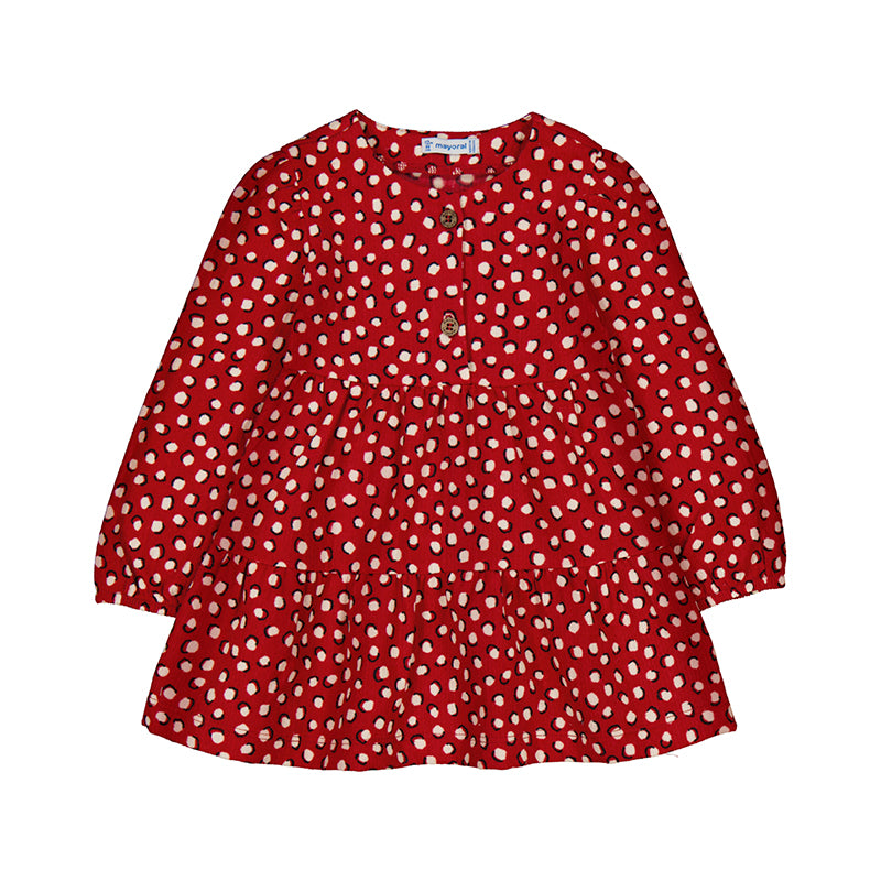Mayoral girls red dress