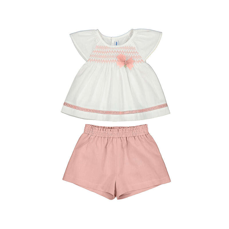 Mayoral baby Shorts Set in blossom  1212