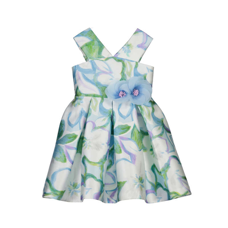 Abel & Lula Sky Blue dress 5052