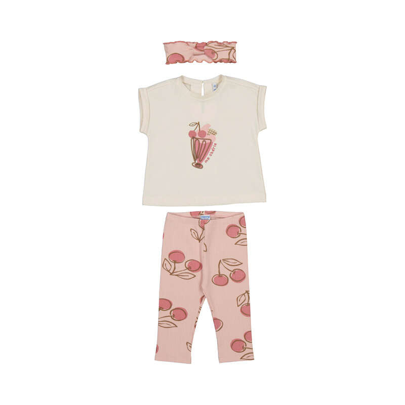 Mayoral girls leggings and headband set 1750