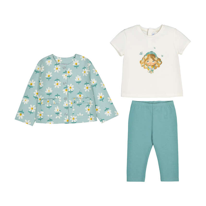 Mayoral baby Girl 3piece legging set 1749