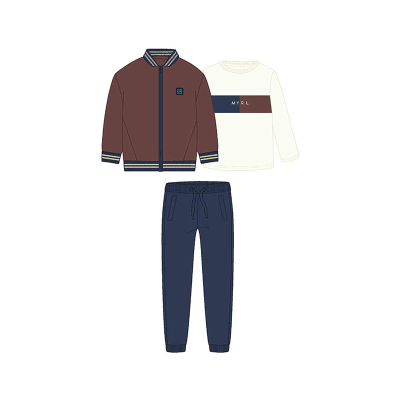 Mayoral Boys tracksuit with bomber jacket