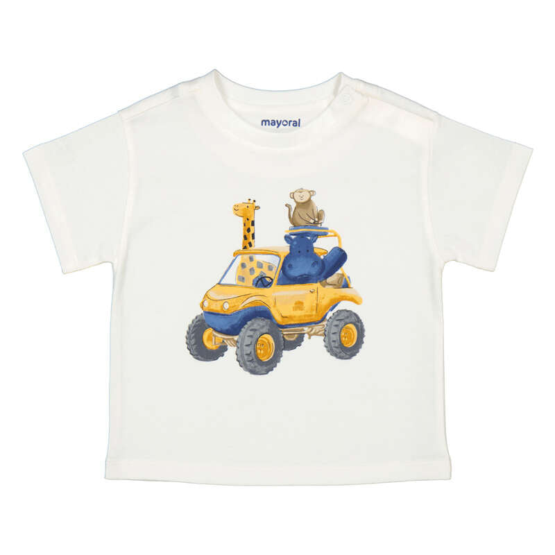 Mayoral boys vehicle t-shirt 1010