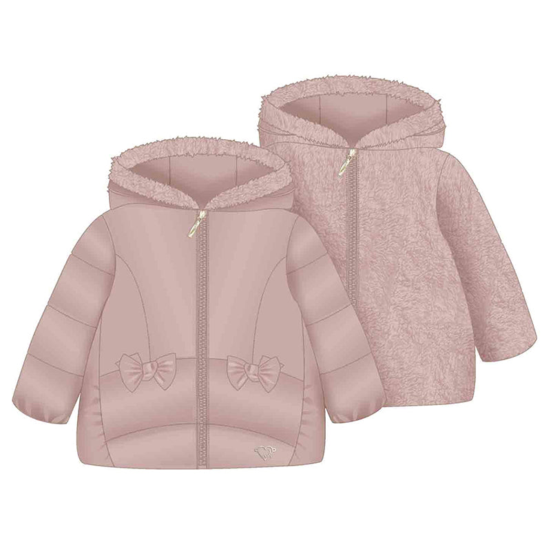 Mayoral Reversible faux fur jacket