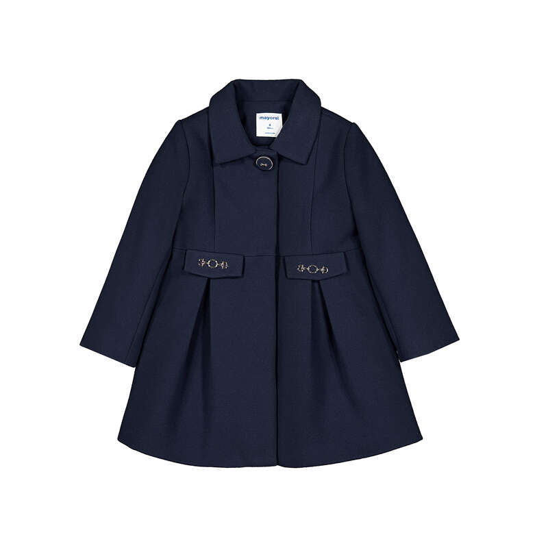 Mayoral Girls Navy Dress Coat 4413