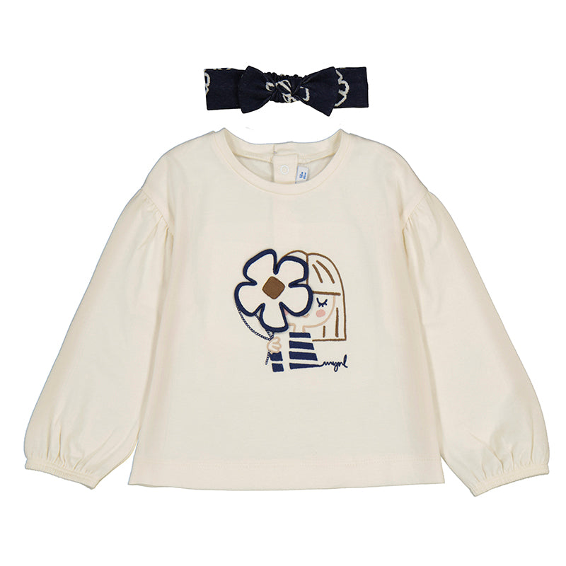 Mayora girls top and jeans set 2078