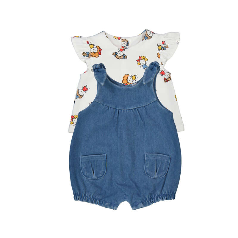 Mayoral girls romper set 1649