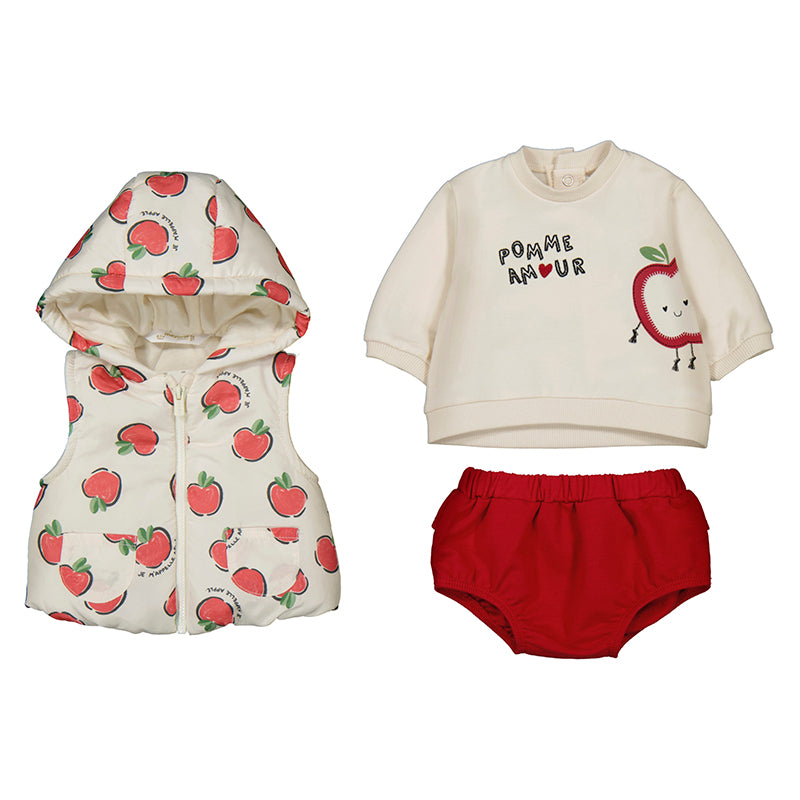 Mayoral short vest set