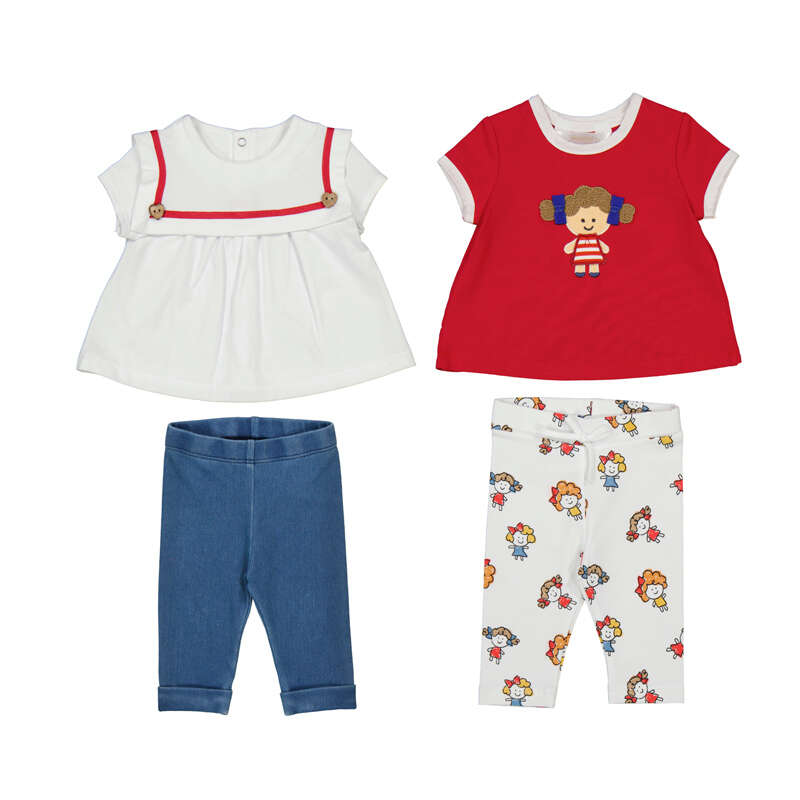 Mayoral girls 4piece legging set