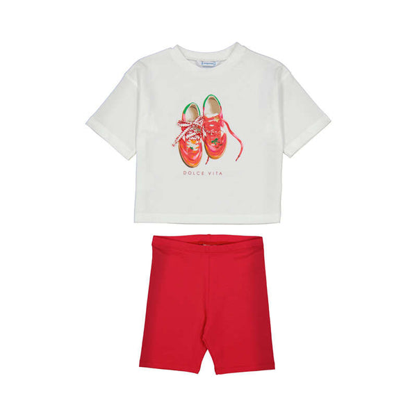 Mayoral girls legging set 3731