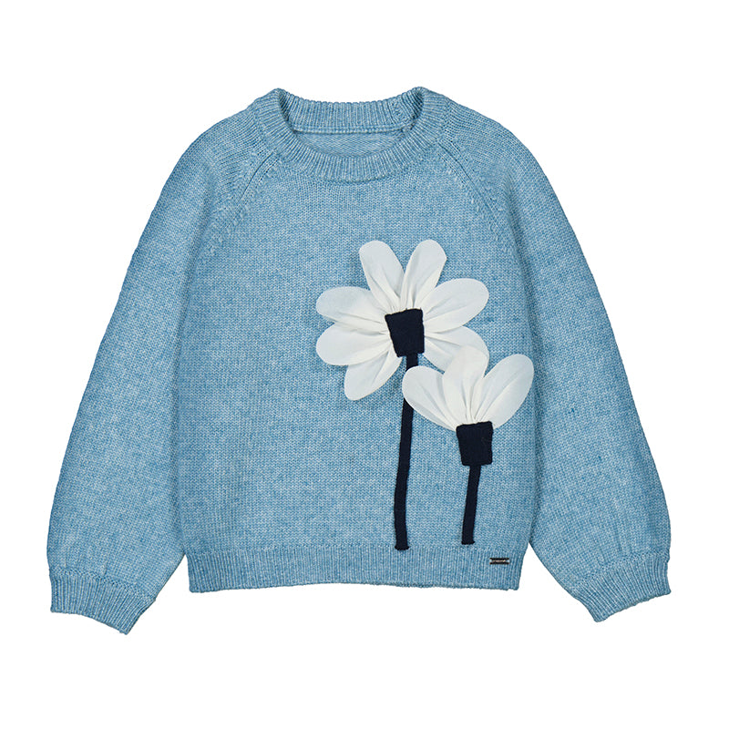 Mayoral Flower jumper and pants set