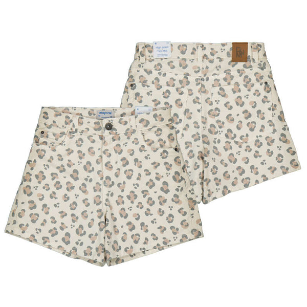 Mayoral teen girls printed shorts6204