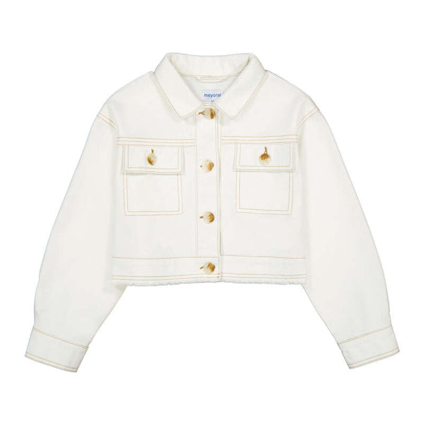 Mayoral teen girls Twill Jacket 6407