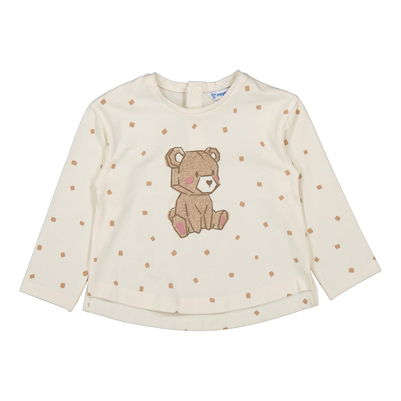Mayoral printed top and cords set