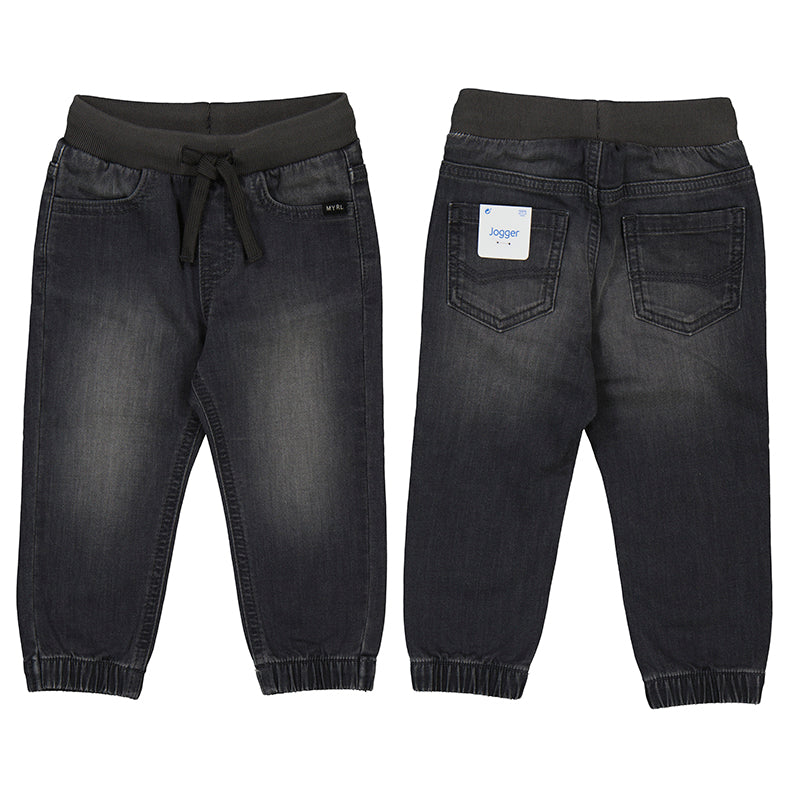 Mayoral Boys soft denim jogger pants 2508