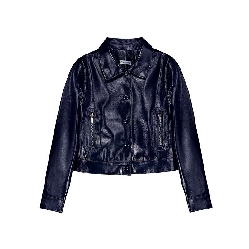 Mayoral Girls patent leather jacket