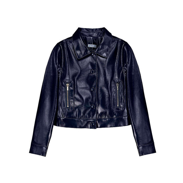 Mayoral Girls patent leather jacket 7435