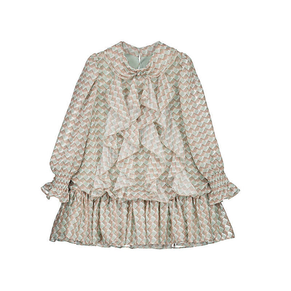 Abel & Lula Chiffon dress 5586