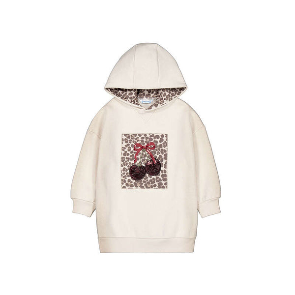 Mayoral Girls Hooded Dress 4916
