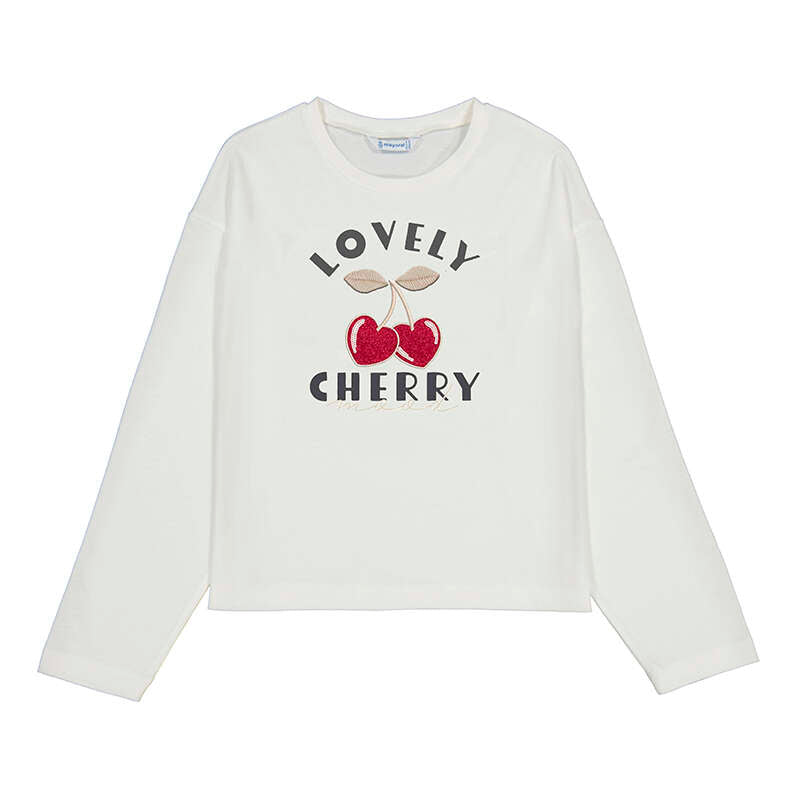 Mayoral Teen long sleeve graphic tee