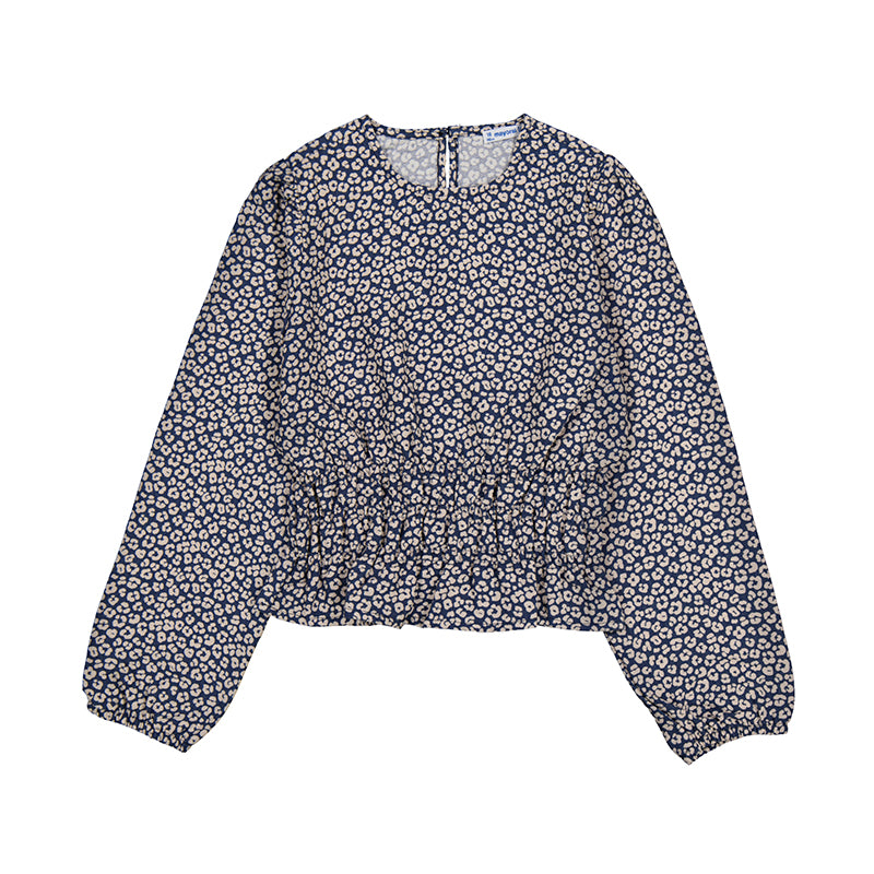 Mayoral teen printed blouse 7196