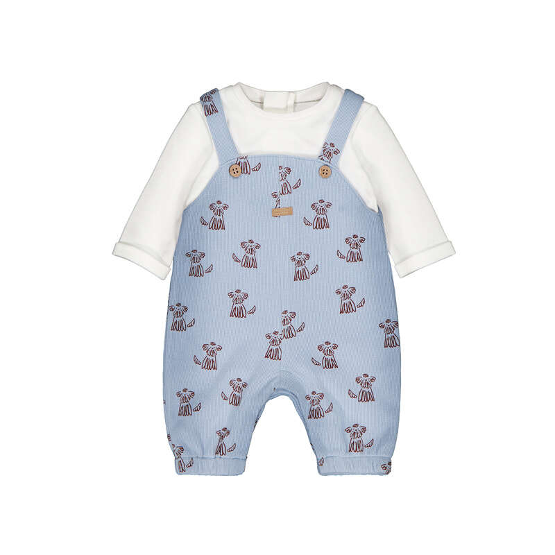 Mayoral Boys print dungaree set 2679