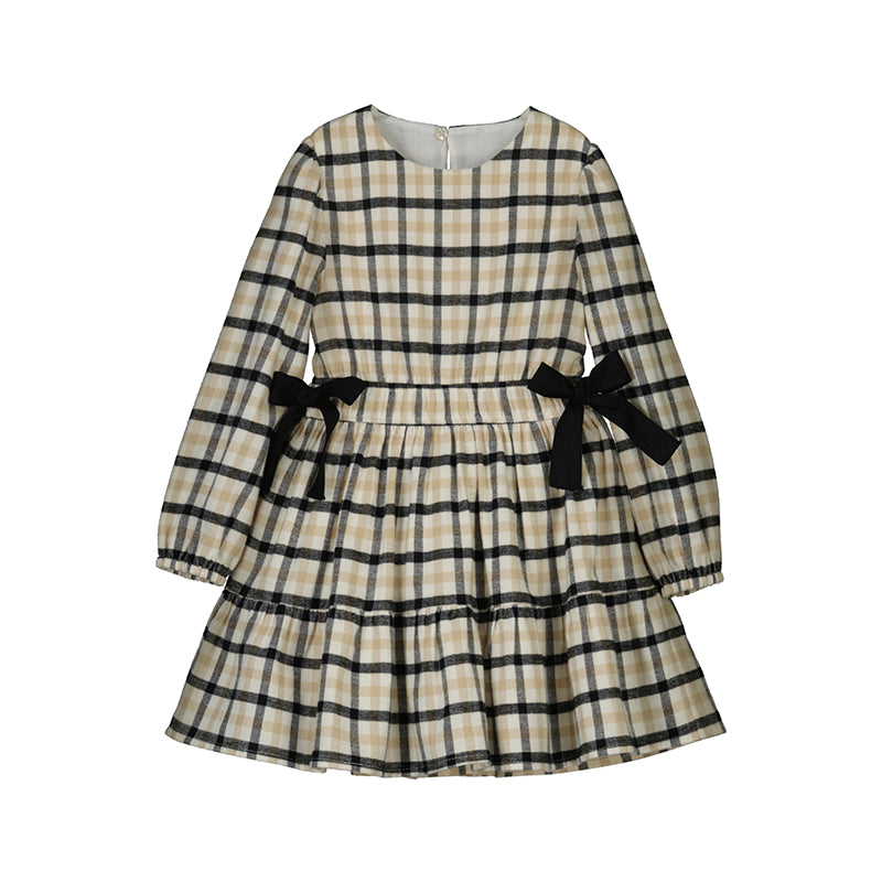 Mayoral plaid girls dress 4915