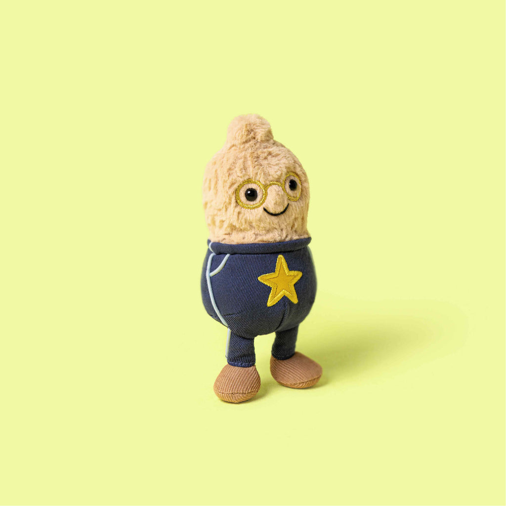 Jellycat Amuseable Peanut Star student outfit