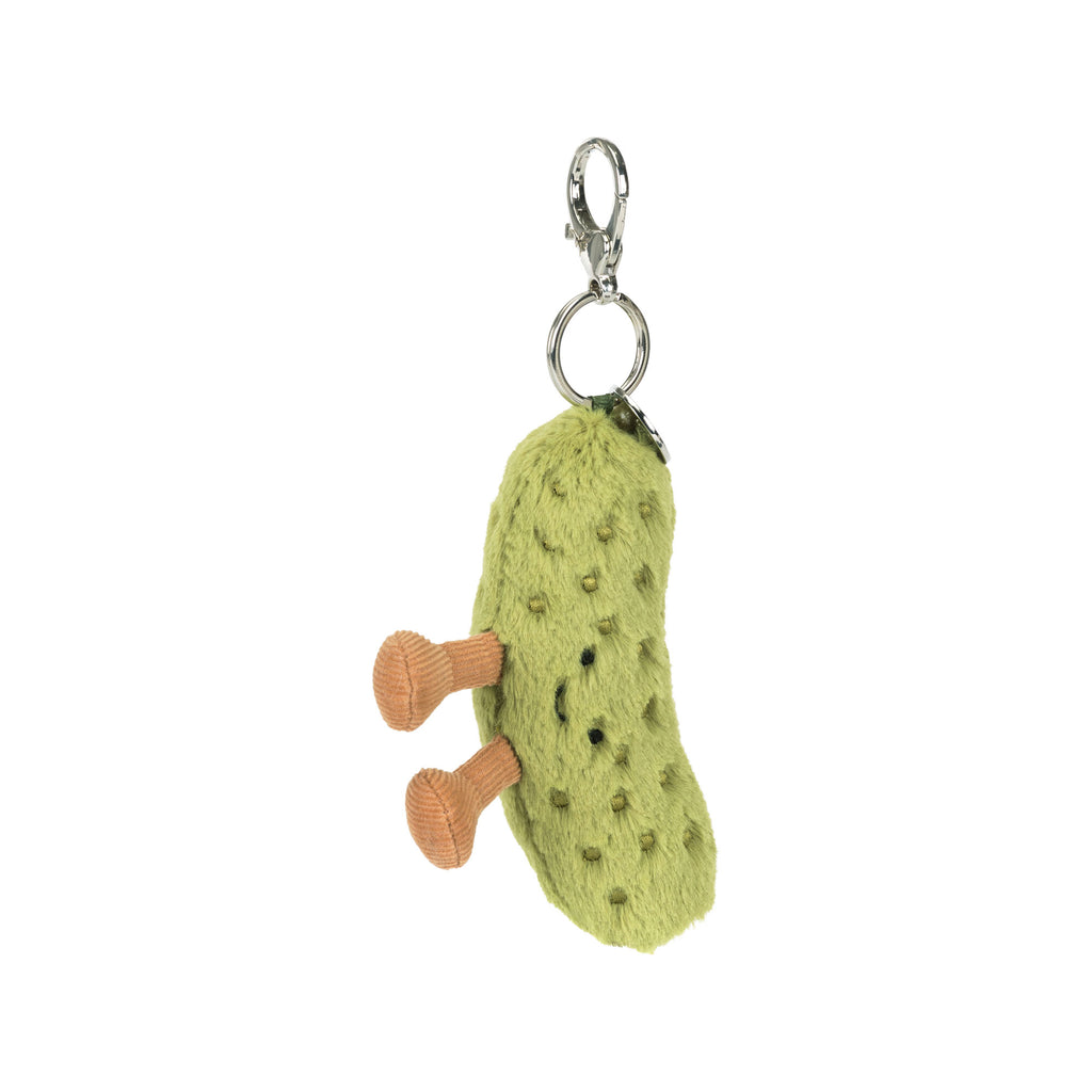 Jellycat Amuseable pickle bag charm