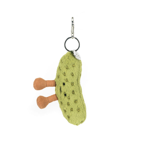 Jellycat Amuseable pickle bag charm