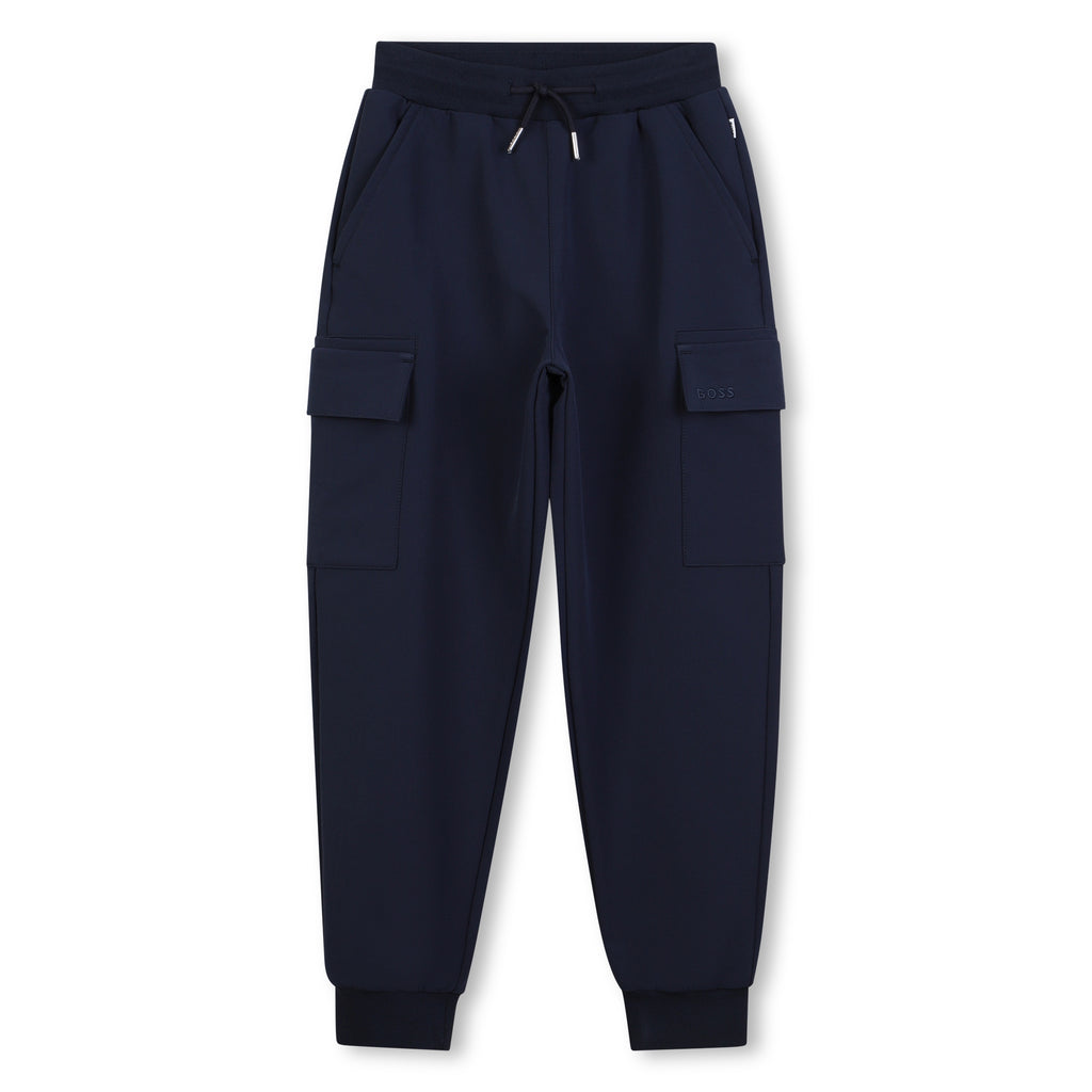 Boss Boys Navy Jogging Bottoms j52295