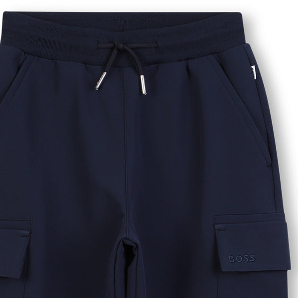 Boss Boys Navy Jogging Bottoms j52295