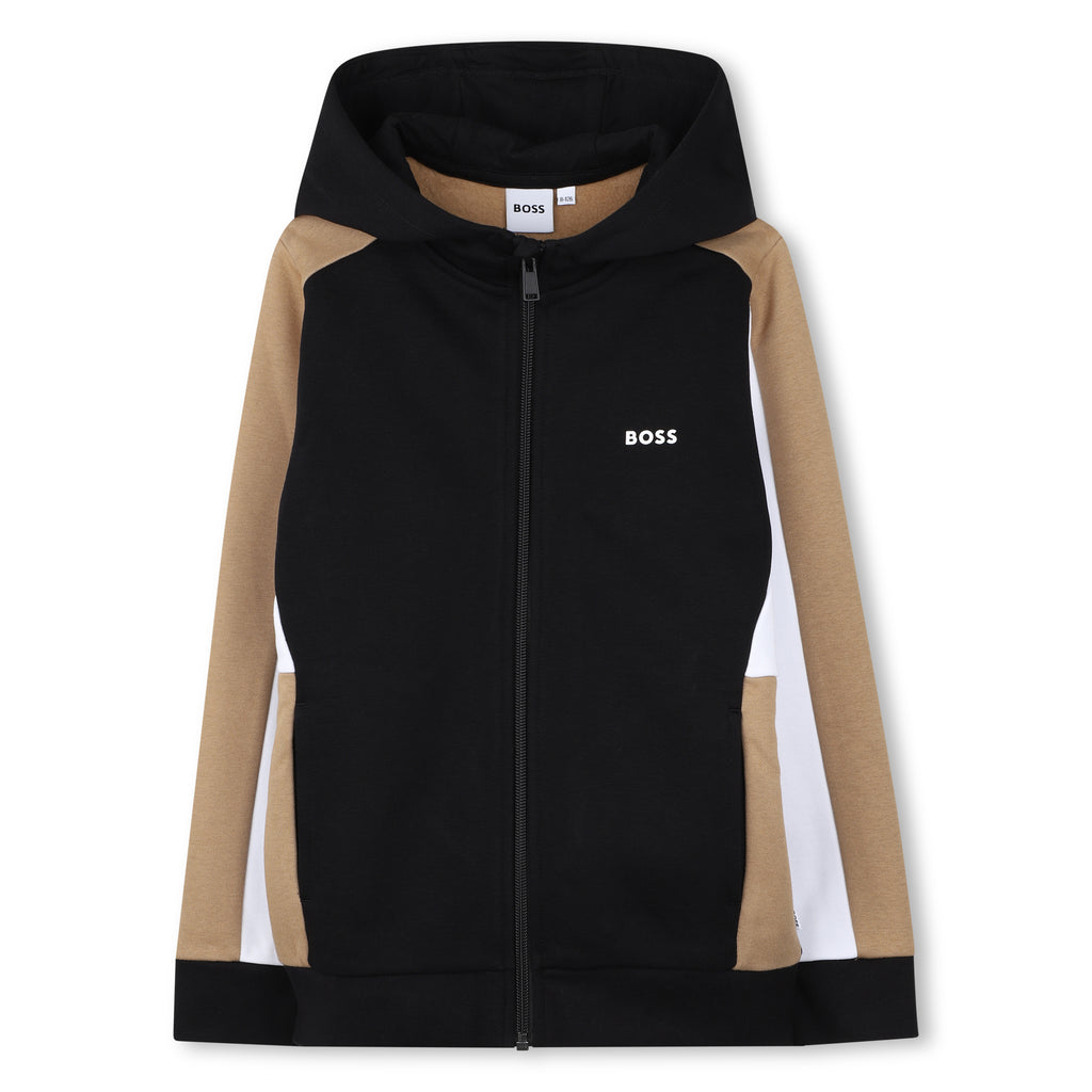 Boss Boys Black  Hoodie J52322