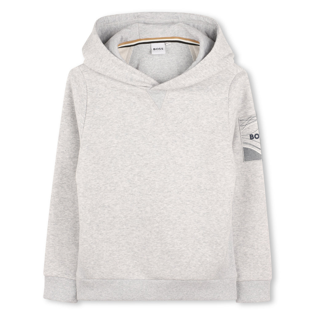 Boss Boys Grey Hoodie J52354