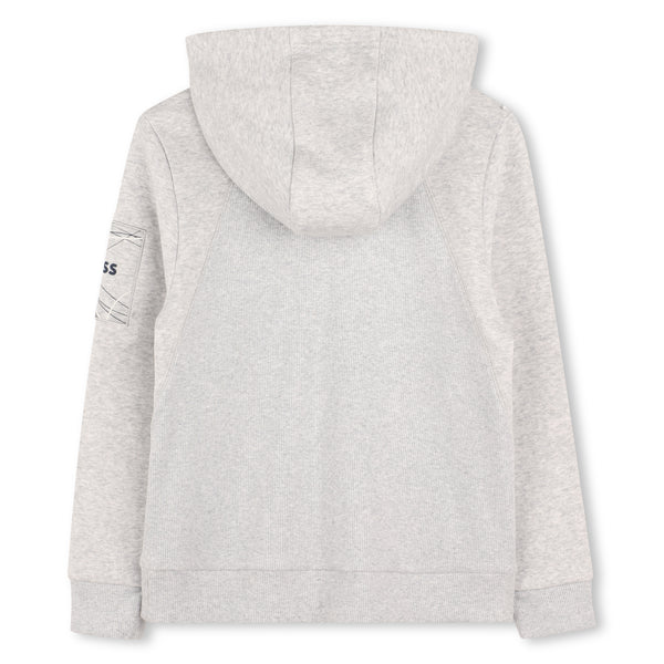 Boss Boys Grey Hoodie J52354