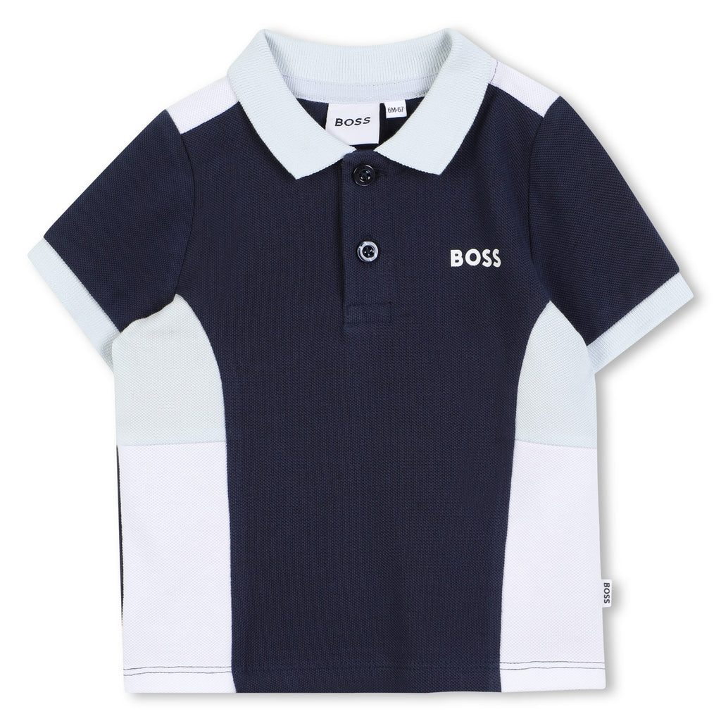 Boys Boss Short Sleeve Polo Shirt J52450