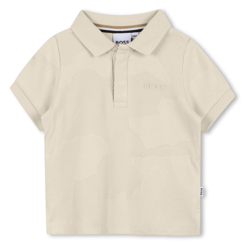 Boss Vanilla colour polo shirt J52451