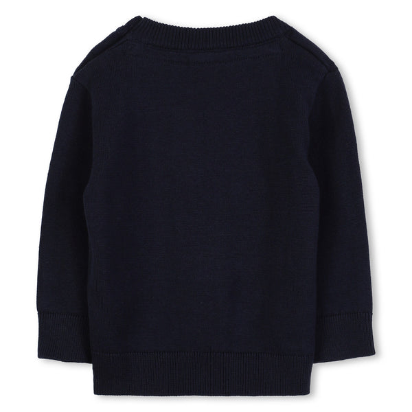 Boss Navy jumper J52455