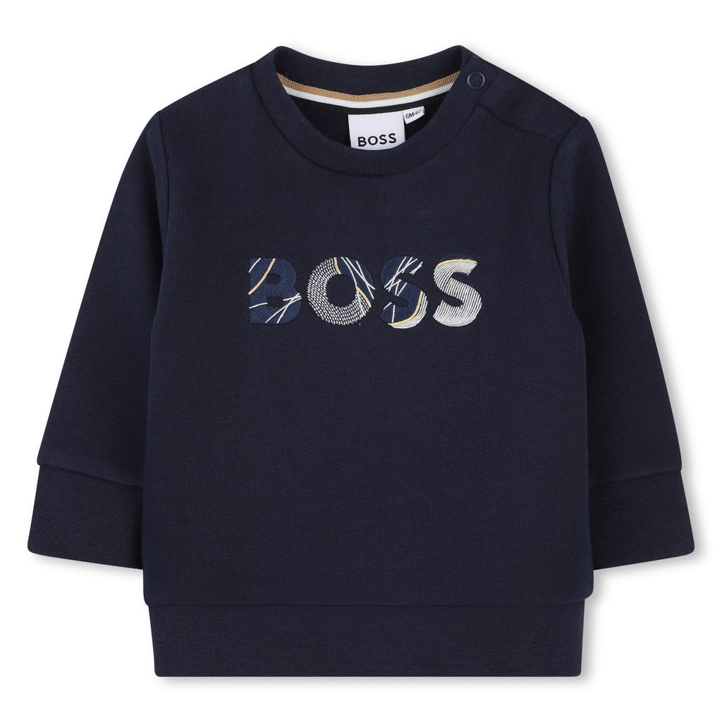Boss Navy Sweatshirt J52457